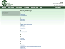 Tablet Screenshot of faculty.nwacc.edu